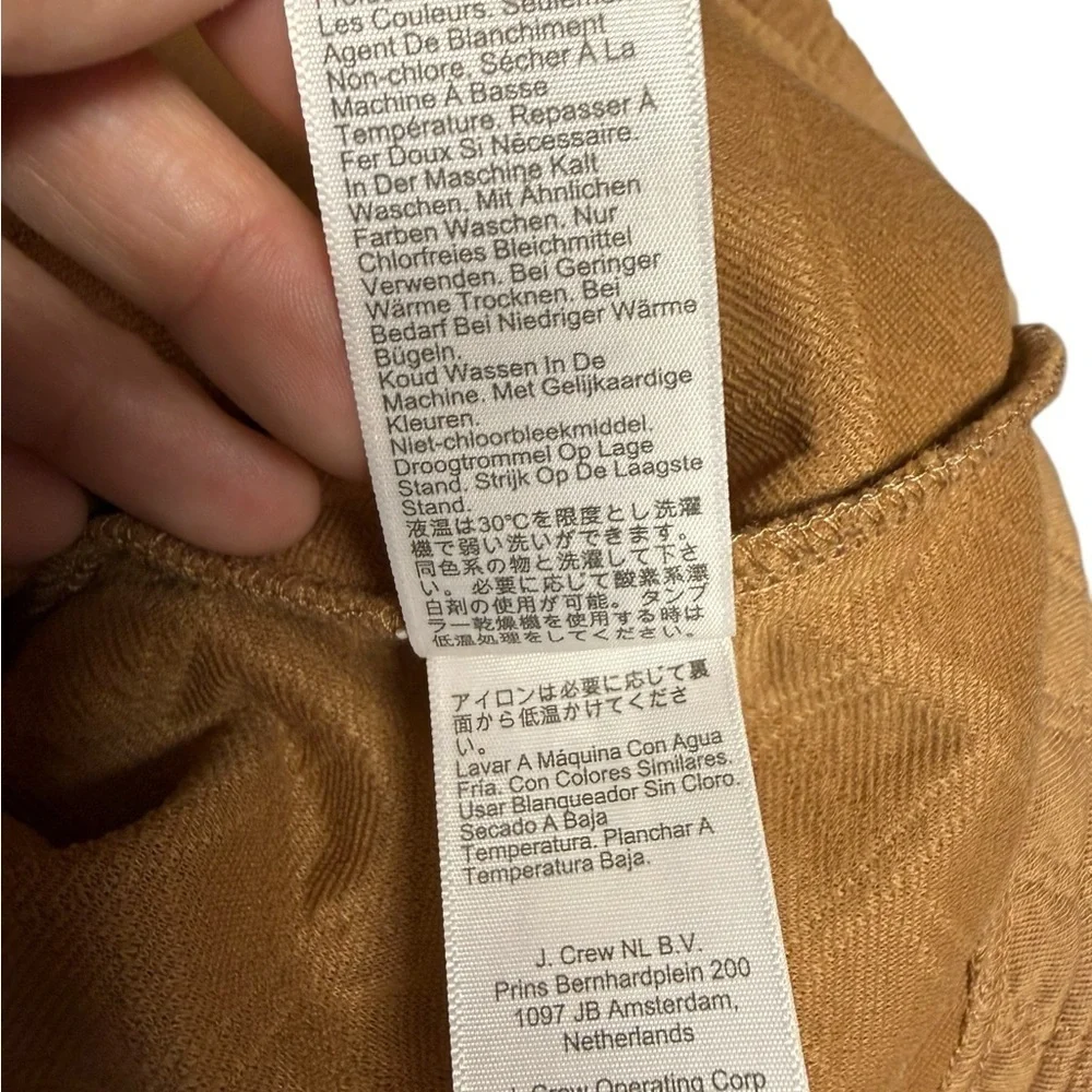 J.Crew Quilted Mockneck Pullover – Sz Small